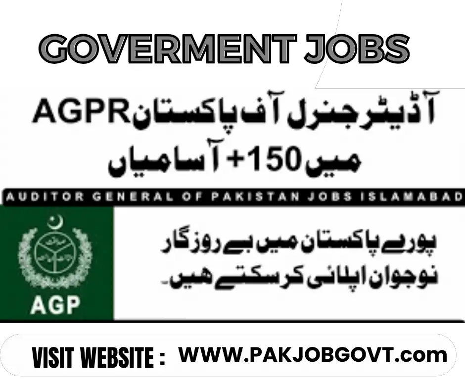 Auditor General Of Pakistan Jobs 2023